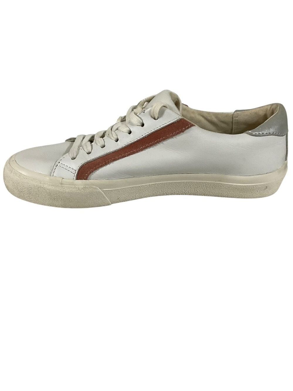 Madewell Delia Sidewalk Low-top Sneakers White Classic Leather size 7 - Picture 6 of 13